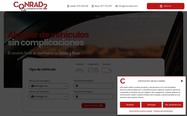 Screenshot of conrad2.com