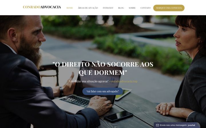 Screenshot of conradoadvocacia.top