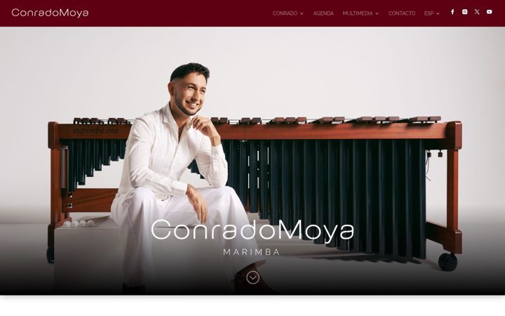 Screenshot of conradomoya.com