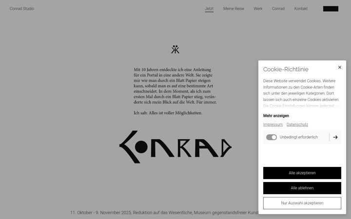 Screenshot of conradstudio.de