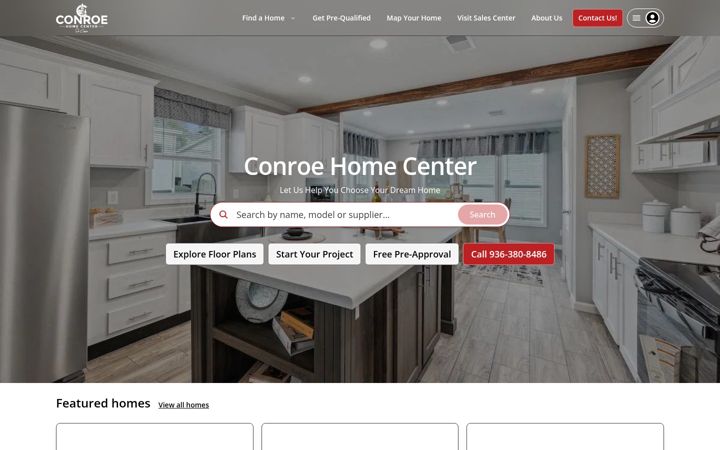 Screenshot of conroehc.com