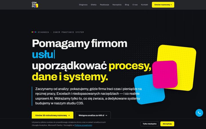 Screenshot of consaldi.pl