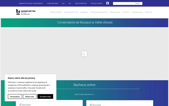 Screenshot of consaosta.it
