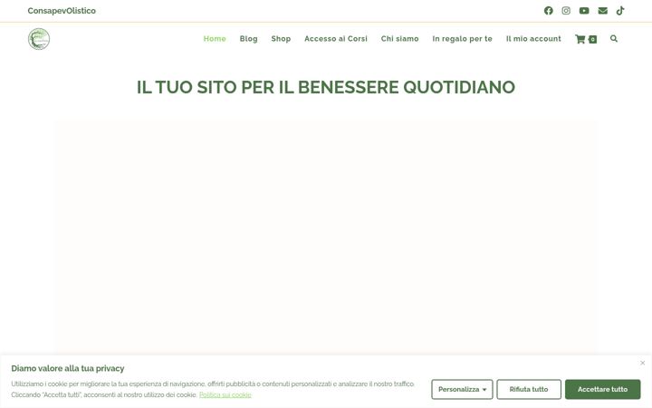 Screenshot of consapevolistico.com