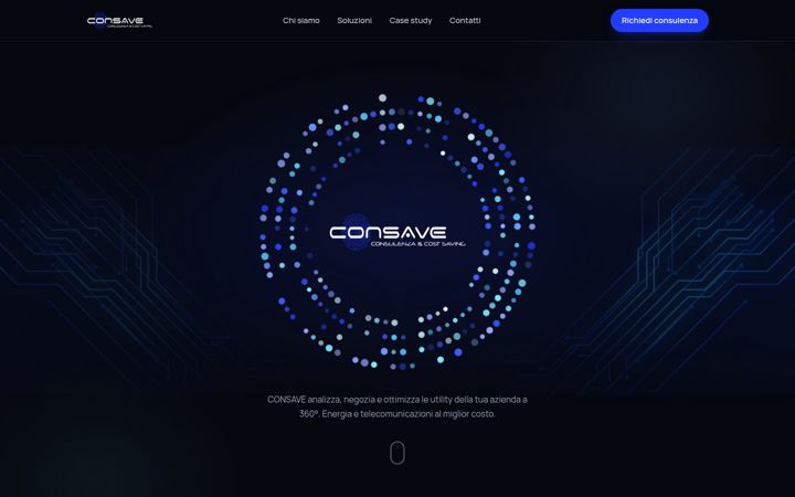 Screenshot van consave.it