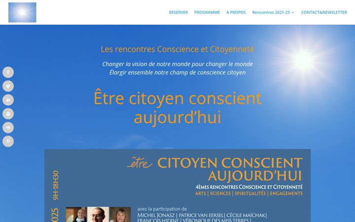 Screenshot of conscienceetcitoyennete.org