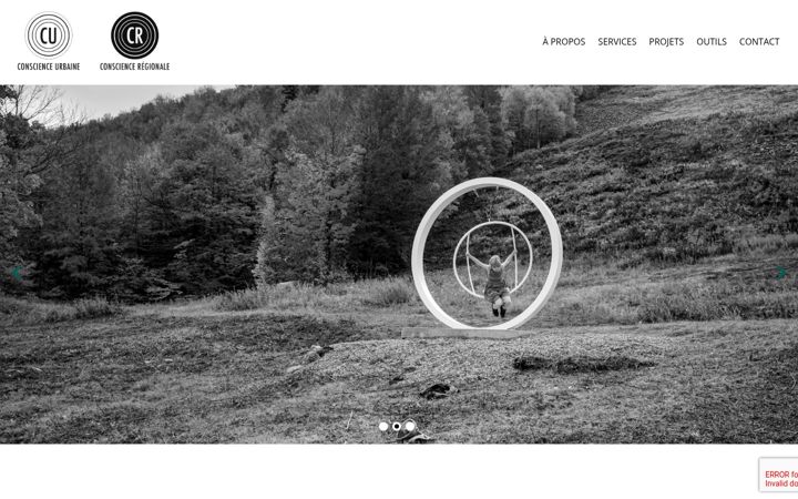 Screenshot of conscienceregionale.net