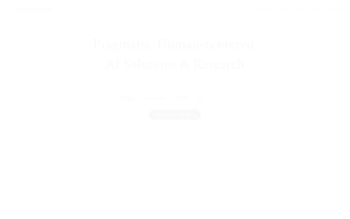 Screenshot of conscient.ai
