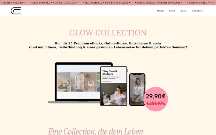 Screenshot of conscious-collection.com