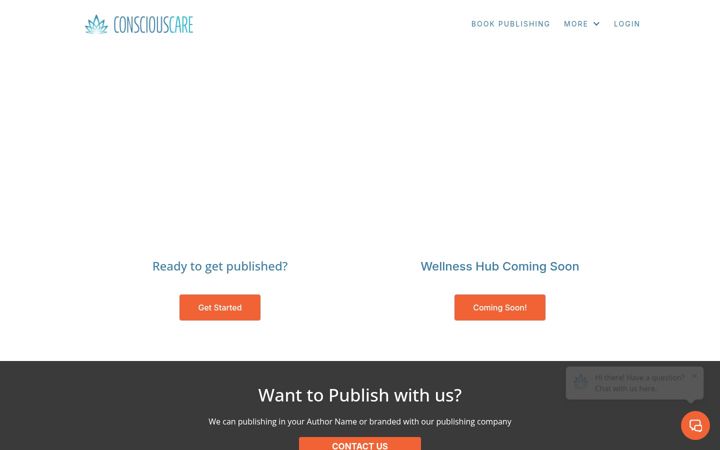 Screenshot of consciouscare.com