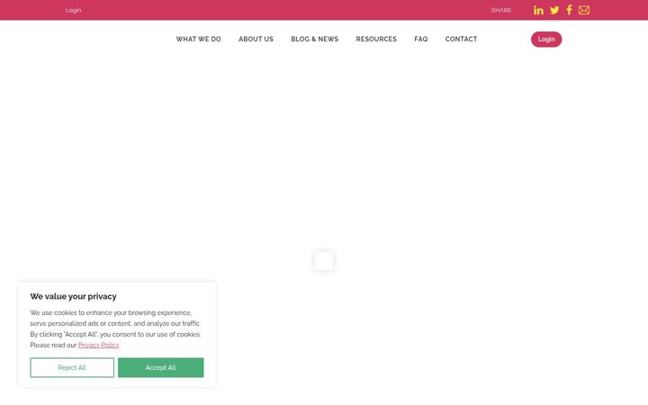 Screenshot of consciouscustomers.com