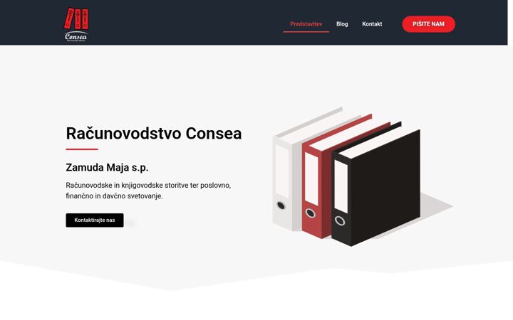 Screenshot of consea.si