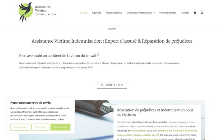 Zrzut ekranu conseil-avi.fr