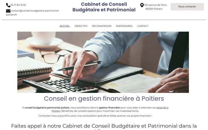 Zrzut ekranu conseil-budgetaire-patrimonial-poitiers.fr