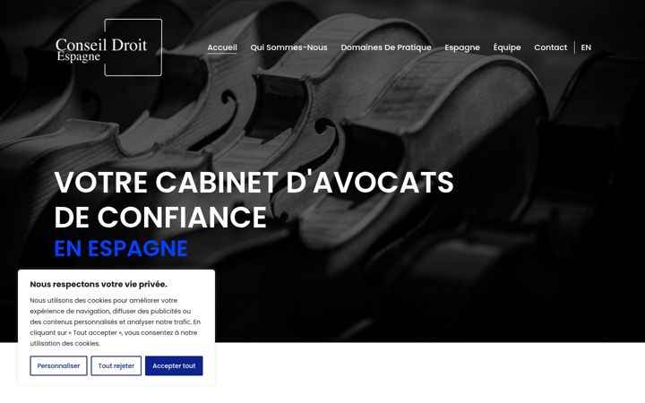 Screenshot of conseil.es