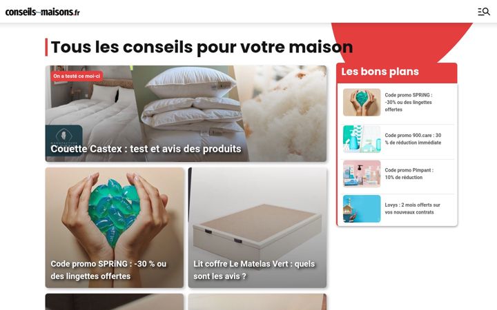Screenshot von conseils-maisons.fr