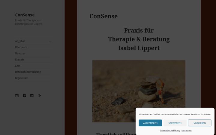 Screenshot of consense-leipzig.de