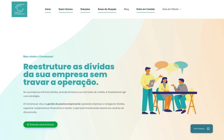 Ekrano kopija consensuar.com.br