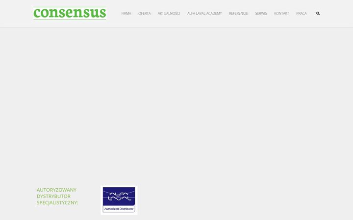 Screenshot of consensus.com.pl