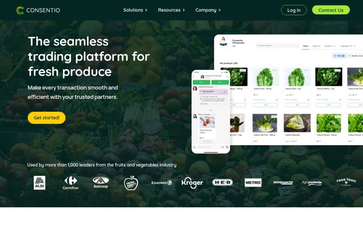Screenshot of consentio.co