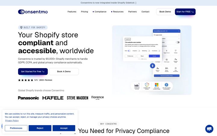 Screenshot του consentmo.com
