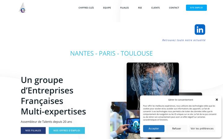 Screenshot of consept.fr