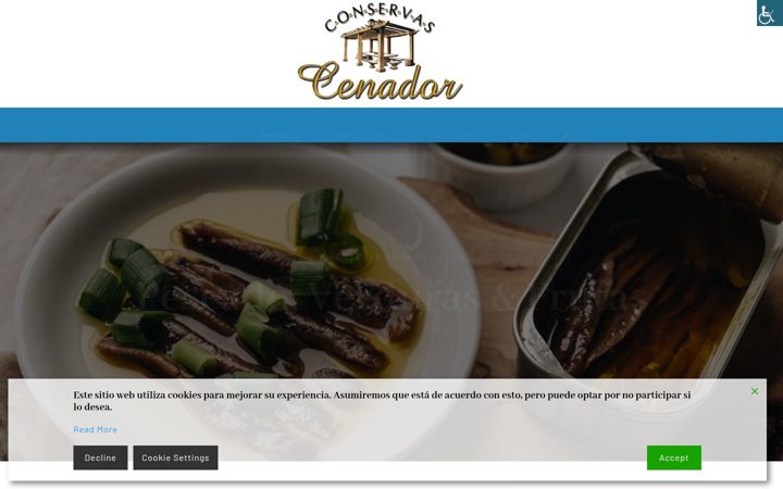 Zrzut ekranu conservascenador.es