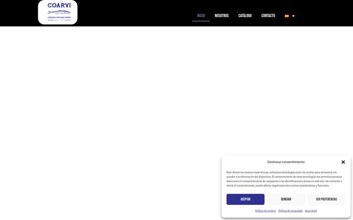Screenshot of conservascoarvi.com