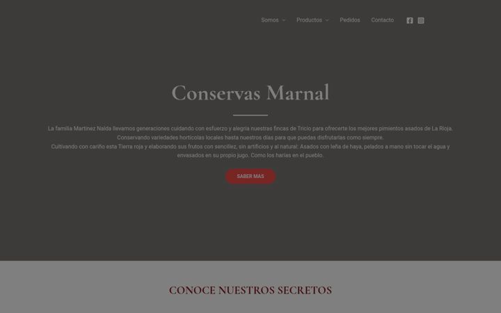 Screenshot of conservasmarnal.com