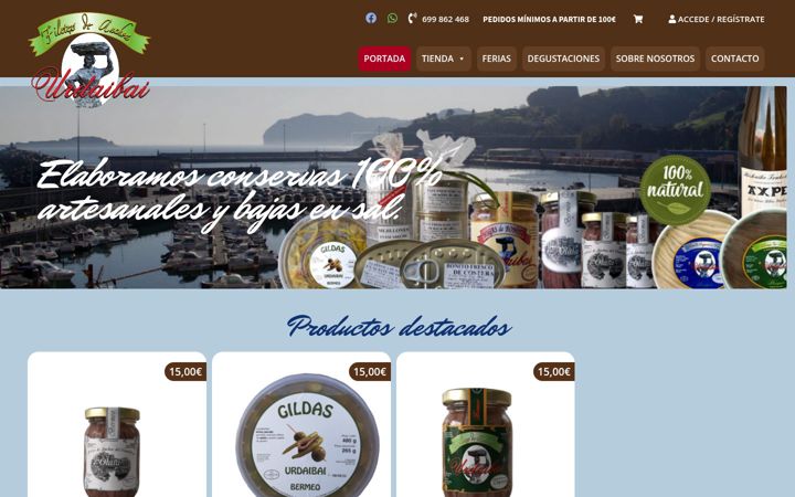 Screenshot of conservasurdaibai.com