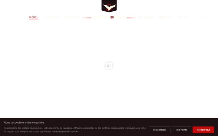 Screenshot of conserverie-du-manoire.fr