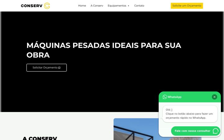 Ekrano kopija conservrental.com.br