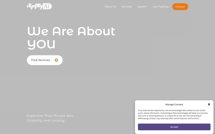 Screenshot of conship.ai