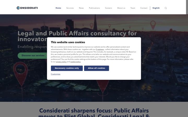 Screenshot of considerati.com