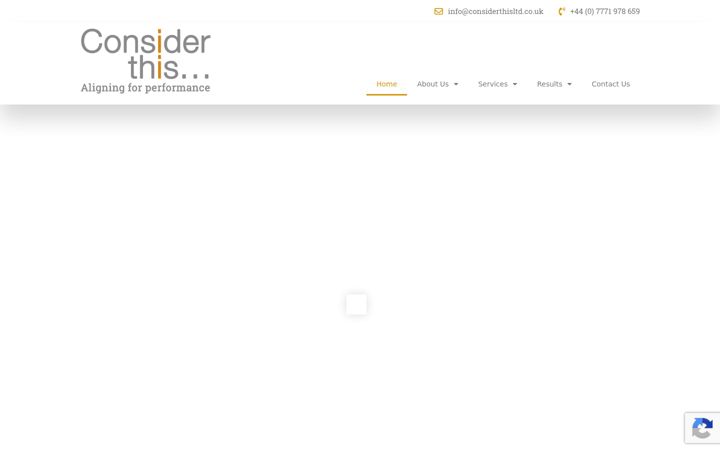 Screenshot of considerthisltd.co.uk
