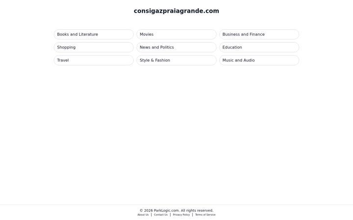 Screenshot of consigazpraiagrande.com
