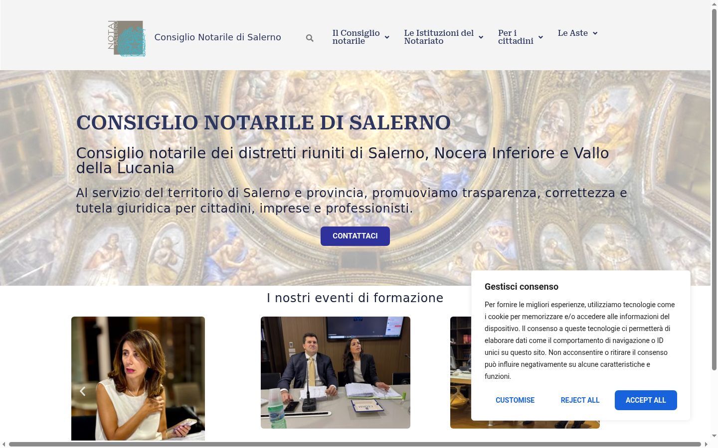 Sutikimo reklamjuostės, rodytos prieš bet kokią sąveiką, ekrano kopija