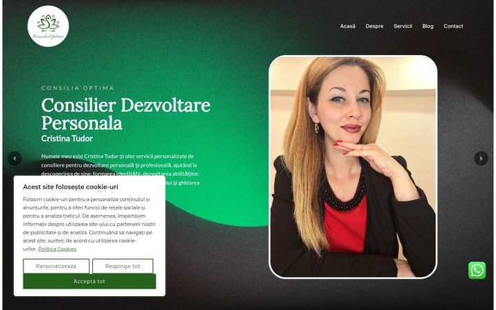 Screenshot von consiliaoptima.ro