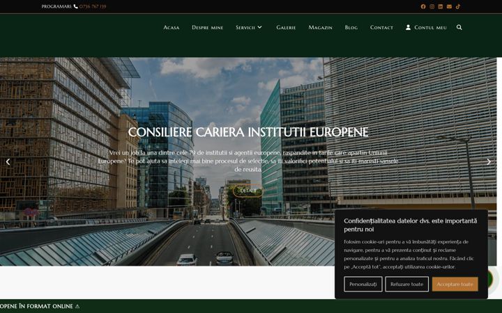 Screenshot van consiliereue.ro