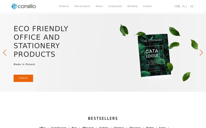 Screenshot of consilio.com.pl