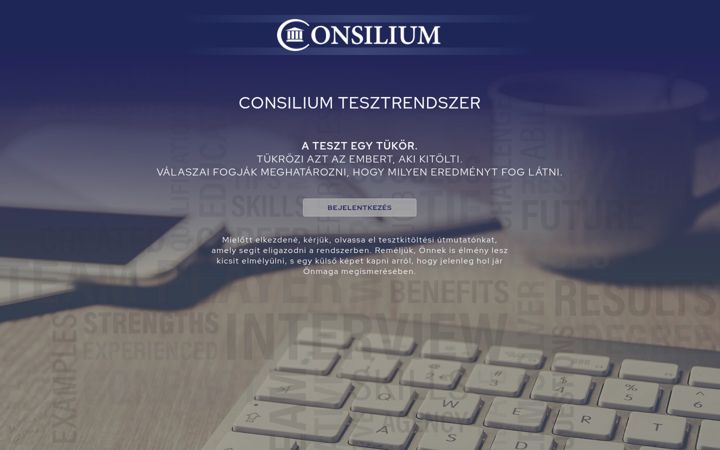 Screenshot of consilium-teszt.hu