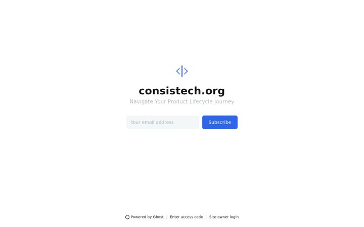 Screenshot of consistech.org