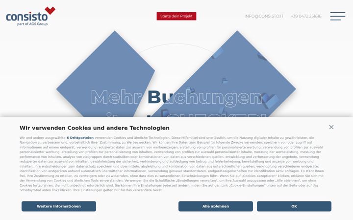 Screenshot of consisto.net