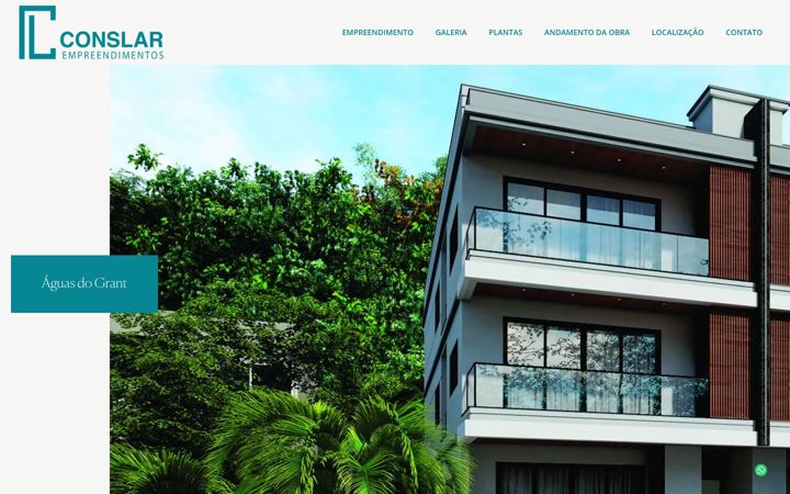 Screenshot of conslar.com.br