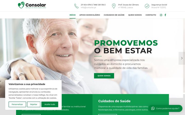 Screenshot of consolar.pt