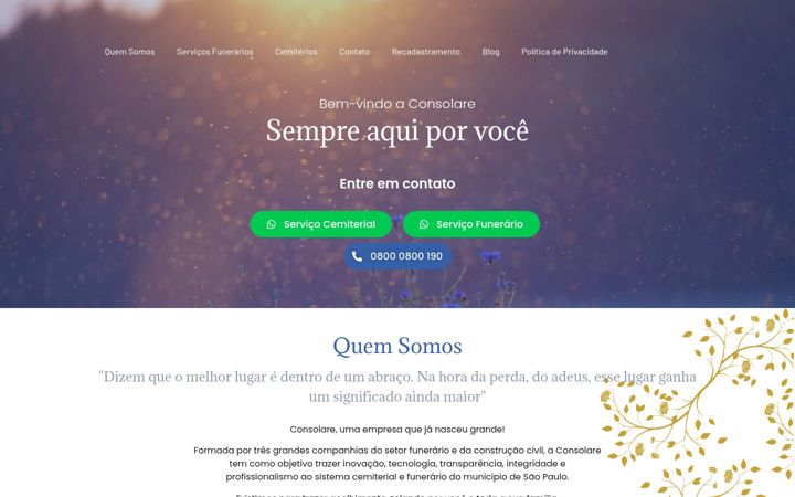 Ekrano kopija consolare.com.br