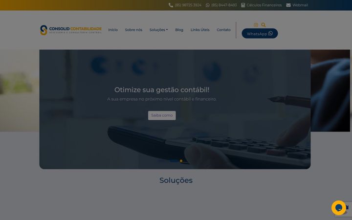 Ekrano kopija consolidcontabilidade.com.br