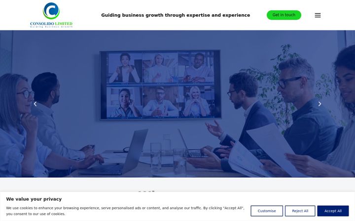 Screenshot του consolido.co.uk