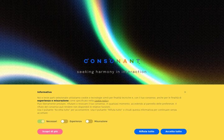 Screenshot of consonant.it