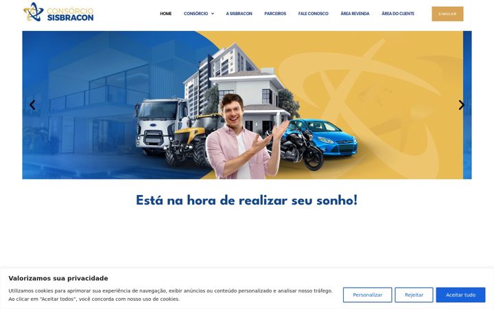 Screenshot of consorciosisbracon.com